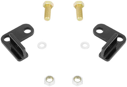 Burly Brand - Burly Brand Lowering Blocks - Chrome - B28-276CH