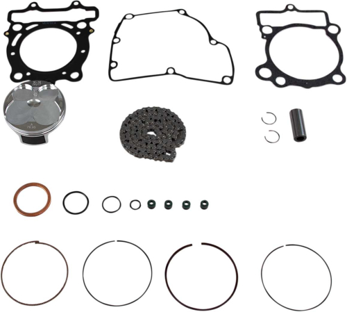 Vertex - Vertex Forged Replica Top End Piston Kit - Standard Bore 76.95mm, 13.5:1 Compression - VTKTC23861A