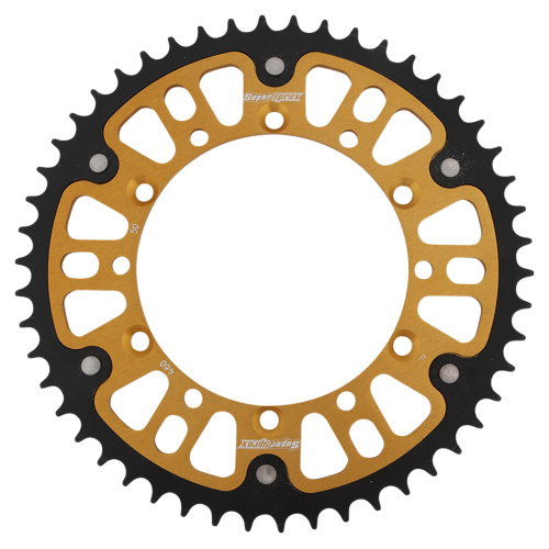 Supersprox - Supersprox Stealth Rear Sprocket - 50T - RST-460-50-GLD