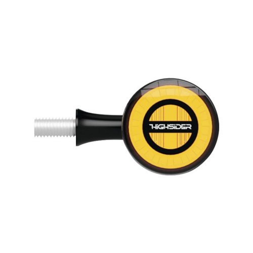 Highsider - Highsider Rocket Bullet LED Turn Signal - Black - 204-346