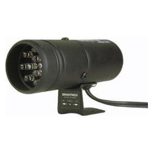Auto Meter - Auto Meter Shift Light, RPM-Activated Module and Mount Brackets - Black / LED Shift Light - 5332