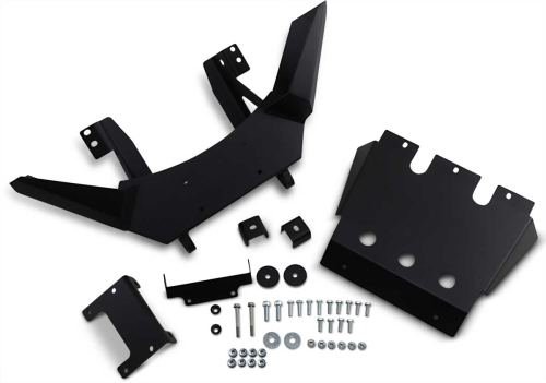 Warn - Warn Front Bumper with Integrated Winch Mount - 101698