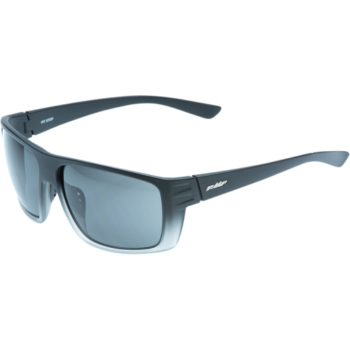 FMF Racing - FMF Racing Pit Stop Vision Sunglasses - F-61507-250-01 - Matte Black Fade / Blue Lens - OSFM