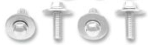 Bolt MC Hardware - Bolt MC Hardware Hex-Head Flange Nuts with Fender Washers - M6x1.0x20mm - 024-11620