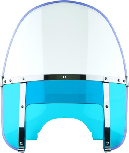 National Cycle - National Cycle Beaded Heavy Duty Windshield - Blue - N2232