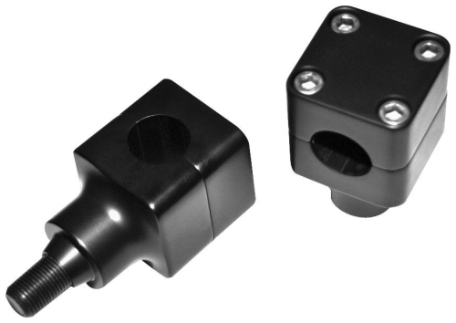 Wild 1 - Wild 1 1in. Stubby Chubby Springer Riser - Black - WO533B
