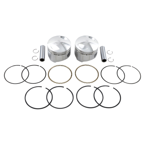 Wiseco - Wiseco K Piston Kit (80ci., Domed) - .040in. Oversize to 3.537in., 7:1 Compression - K1617