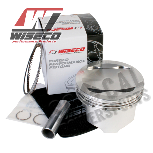 Wiseco - Wiseco Piston Kit - 1.50mm Oversize to 88.95mm, 9:1 Compression - 4674M08750