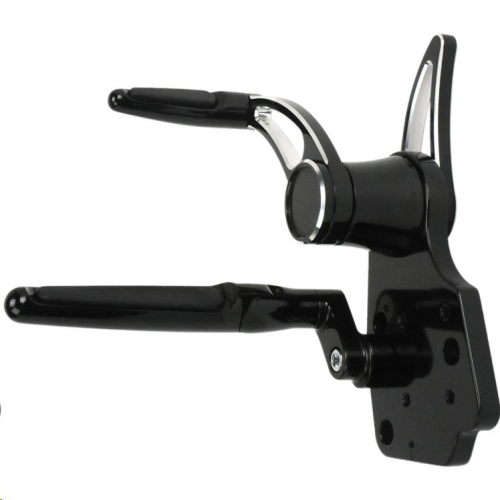 Hawg Halters Inc - Hawg Halters Inc Extended Forward Control Kit - Black Anodized - FCK-F14AE-FR-SE