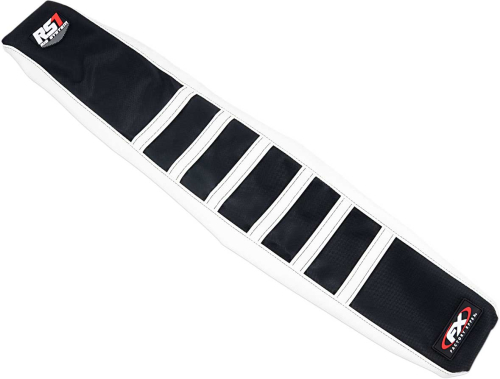 Factory Effex - Factory Effex RS1 Seat Cover - White Sides/Black Top/White Ribs - 22-29642