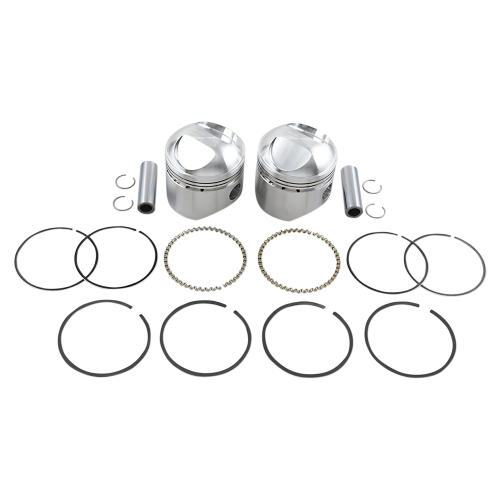 Wiseco - Wiseco K Piston Kit (74ci., Domed) - Standard Bore 3.437in., 9:1 Compression - K1605
