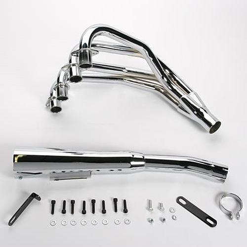 Mac - Mac 4-Into-1 Megaphone Complete System - Chrome - 001-0401