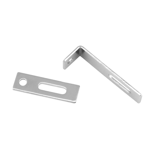 Bikers Choice - Bikers Choice Exhaust Support Brackets - Flat - 3in. Long, 7/8in. Wide - 492825