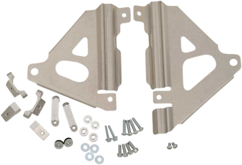 Works Connection - Works Connection Radiator Brace - Silver - 18-300