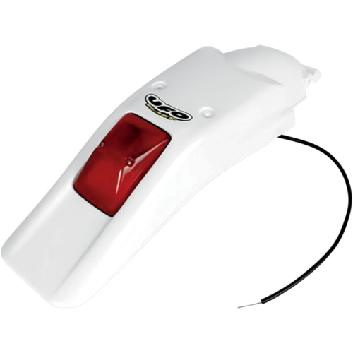 UFO Plastics - UFO Plastics Rear Fender - White - HO03611041