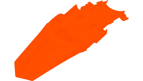 UFO Plastics - UFO Plastics Rear Fender - Neon Orange - HO04699-FFLU