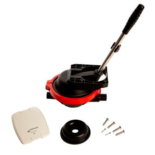 Whale Marine - Whale Compac 50 Manual Bilge Pump Thru Deck/Bulkhead Mount