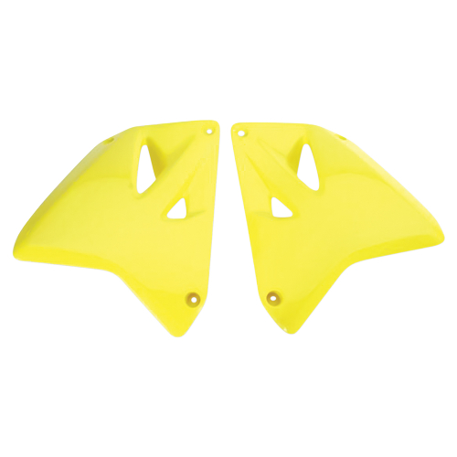 UFO Plastics - UFO Plastics Radiator Covers - 01-12 RM Yellow - SU03987-102