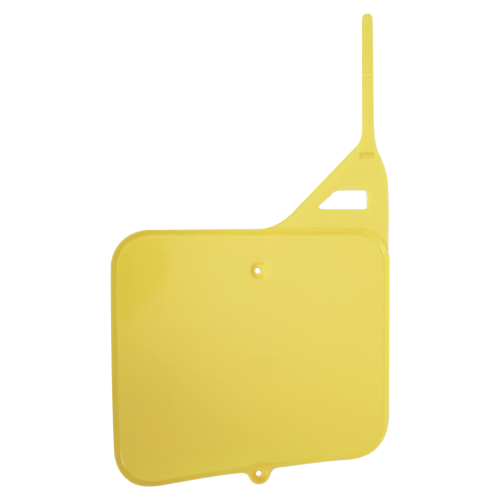 UFO Plastics - UFO Plastics Front Number Plate - Yellow - SU02910101