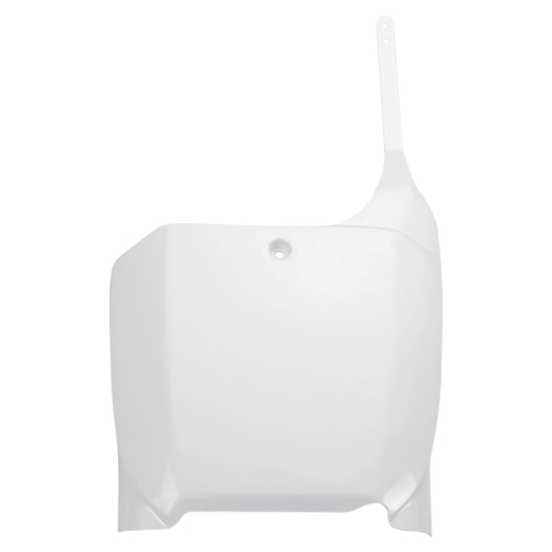 UFO Plastics - UFO Plastics Front Number Plate - White - HO03666-041