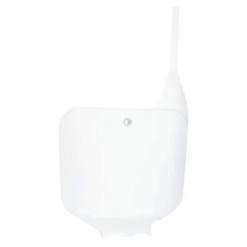 UFO Plastics - UFO Plastics Front Number Plate - White - HO02674-041