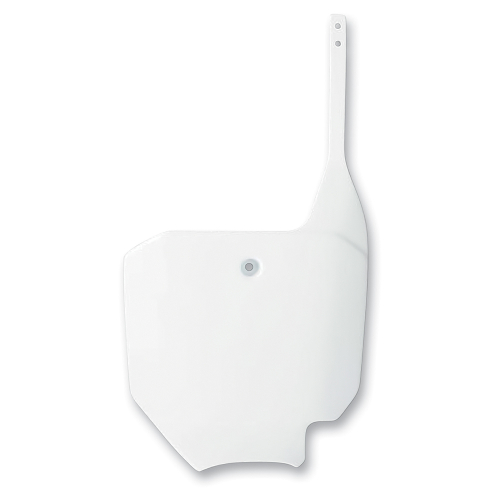 UFO Plastics - UFO Plastics Front Number Plate - White - HO03624-041