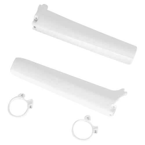 UFO Plastics - UFO Plastics Fork Slider Protectors - White - SU02943041