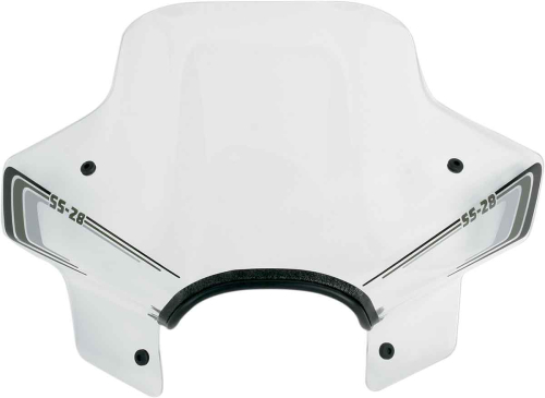 Slipstreamer - Slipstreamer Sport Fairing SS-28 Windshield - Clear - SS-28-C