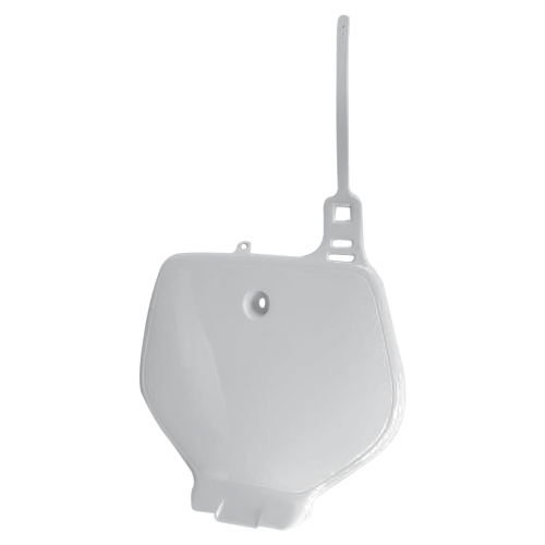 UFO Plastics - UFO Plastics Front Number Plate - White - YA02853-046