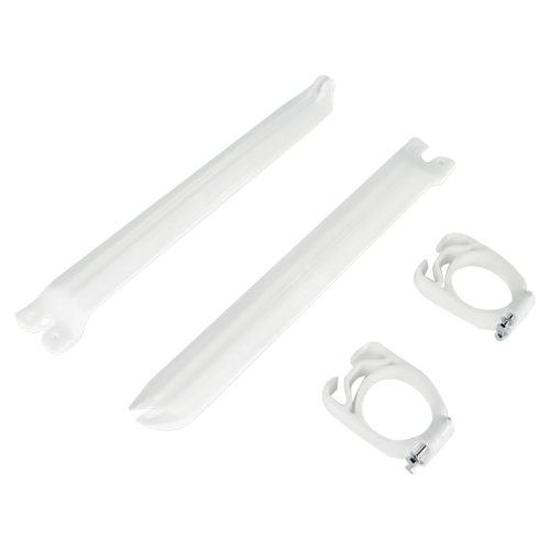 UFO Plastics - UFO Plastics Fork Slider Protectors - White - KA02739280