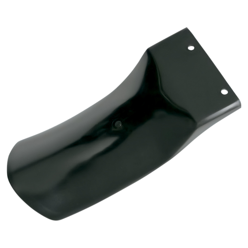UFO Plastics - UFO Plastics Rear Shock Mud Plate - Black - YA03804-001