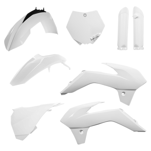Acerbis - Acerbis Full Plastic Kit - White - 2314340002