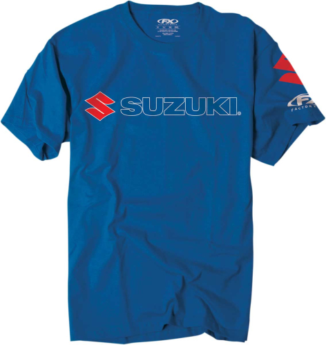 Factory Effex - Factory Effex Suzuki Team T-Shirt - 15-88462 - Blue - Large