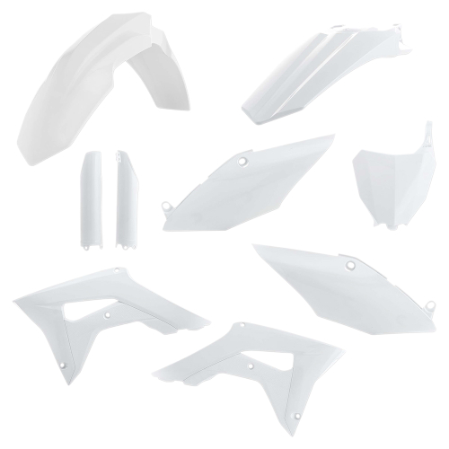 Acerbis - Acerbis Full Plastic Kit - White - 2630700002