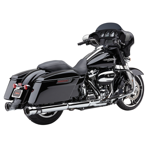 Cobra - Cobra RacePro Slip-On Mufflers - Chrome - 6216