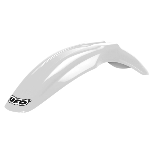 UFO Plastics - UFO Plastics Universal Supermoto Front Fender - White - PA01027-041