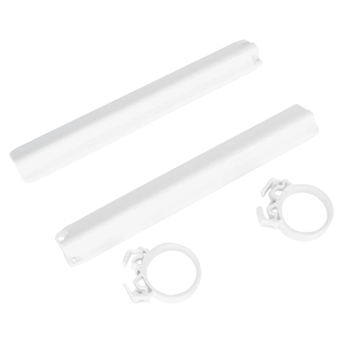 UFO Plastics - UFO Plastics Fork Slider Protectors - White - SU02925041