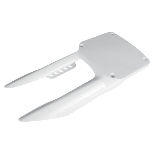 UFO Plastics - UFO Plastics Front Number Plate - White - SU02960-041