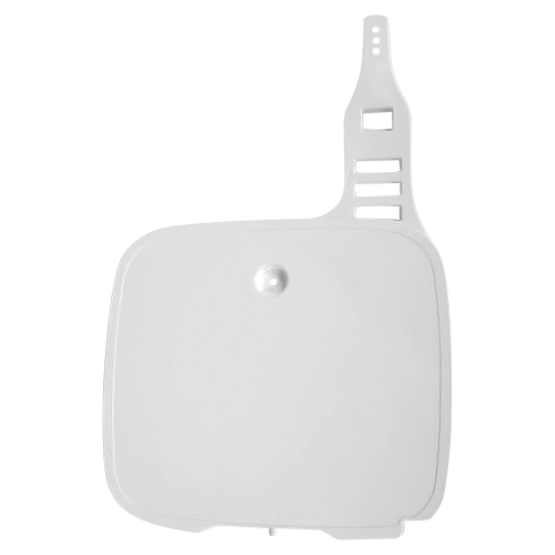 UFO Plastics - UFO Plastics Front Number Plate - White - YA02805046