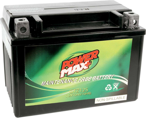 Power Max - Power Max Maintenance-Free Battery - GTZ12S