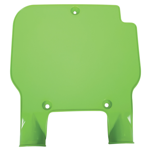 UFO Plastics - UFO Plastics Front Number Plate - KX Green - KA02720026
