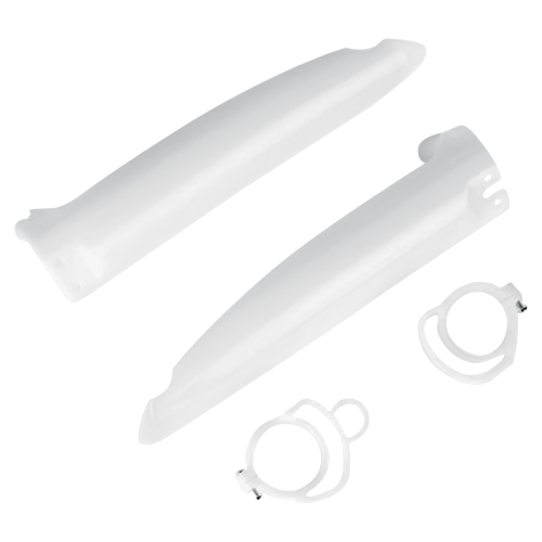 UFO Plastics - UFO Plastics Fork Slider Protectors - White - KA02770280