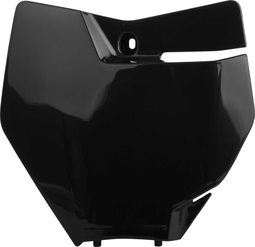 Polisport - Polisport Front Number Plate - Black - 8664900003