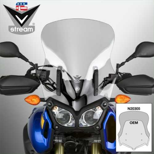 National Cycle - National Cycle VStream Windshield - 21.25in./Light Tint - N20305