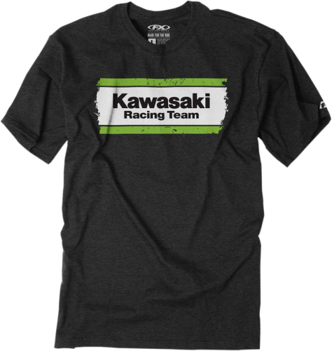Factory Effex - Factory Effex Kawasaki Legend Premium T-Shirt - 22-87124 - Charcoal - Large