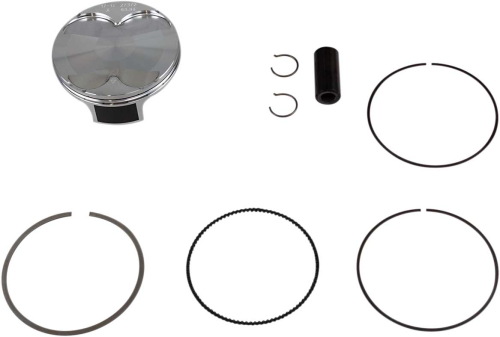 Vertex - Vertex Forged Big Bore Piston Kit (366cc) - 2.00mm Oversize to 91.96mm, 14.0:1 Compression - 24238A