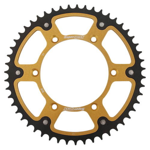 Supersprox - Supersprox Stealth Rear Sprocket - 51T - RST-808-51-GLD