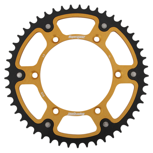 Supersprox - Supersprox Stealth Rear Sprocket - 49T - RST-808-49-GLD