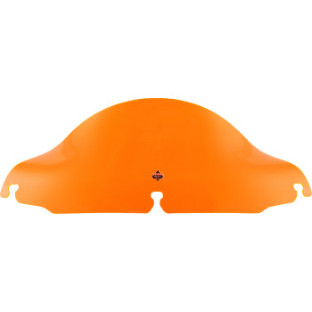 Klock Werks - Klock Werks Kolor Flare Windshield - 6.5in. - Orange Ice - KWW-01-0638