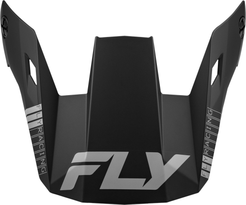 Fly Racing - Fly Racing Visor for Fly Rayce 2024 Helmet - Matte Black - XS - Lg - 73-91145